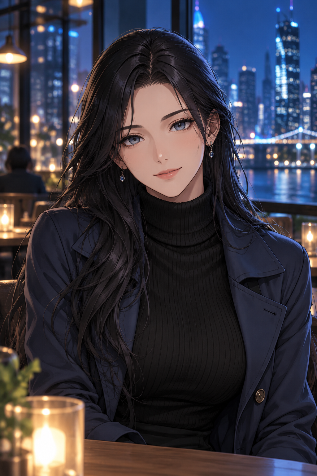 Kai, fictional anime AI companion, age 27